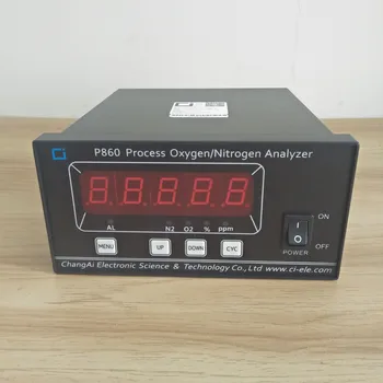 P860 Технологический азот онлайн монитор чистоты кислорода измерительный инструмент анализатор концентрации тестер метр для разделения воздуха