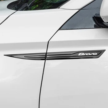 Металлические наклейки на дверь автомобиля По линии талии для Fiat Bravo, наклейки на боковое крыло, Эмблема, аксессуары для внешней отделки кузова