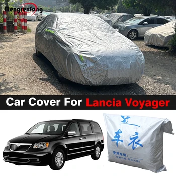 Полный Автомобильный Чехол Для Lancia Voyager Grand Voyager Открытый Анти-УФ Солнцезащитный Козырек Снег Дождь Защита От Пыли MPV Чехол