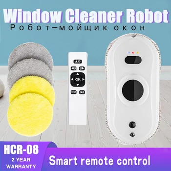 Робот для мытья окон С высоким всасыванием, Электрический Робот для мытья окон, Защита от падения, Робот-пылесос с дистанционным управлением